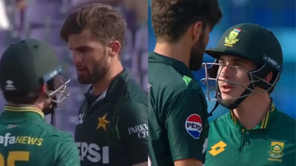 Matthew-Breetzke-and-Shaheen-Shah-Afridi-had-a-brief-altercation.webp.webp